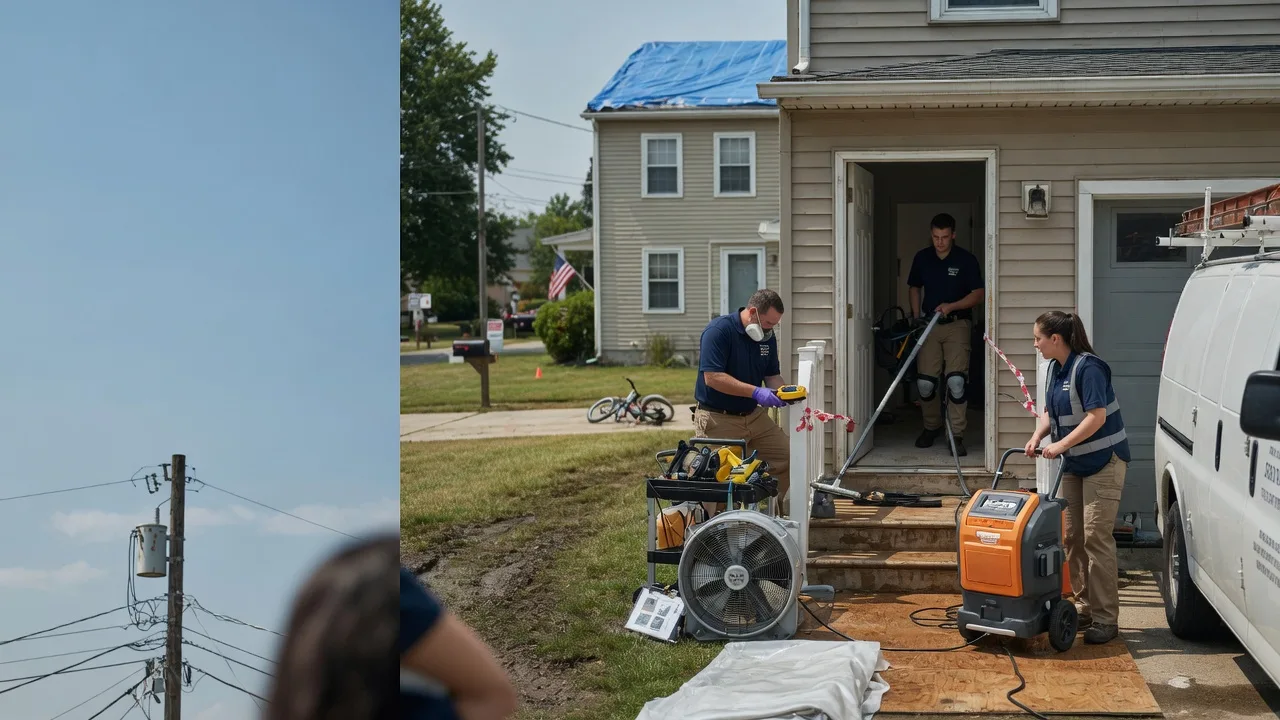 Water Damage Repair in Prudence Island, RI near me